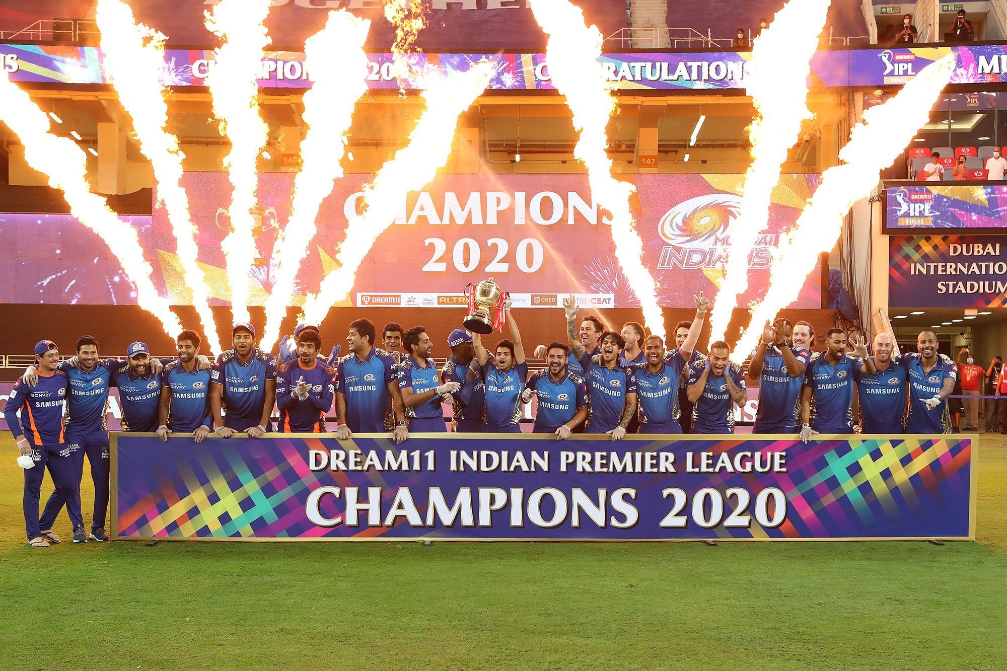 आईपीएल: मुम्बई इण्डियन्स पाँचौं पटक आईपीएल च्याम्पियन