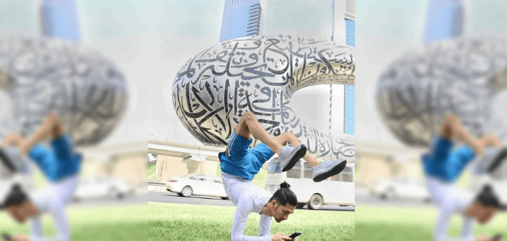 ‘Scorpion Pose’: Indian in Dubai Breaks World Record