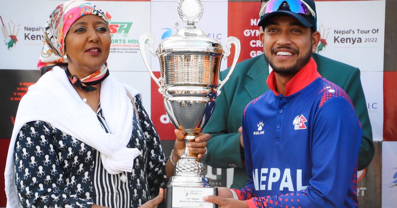 टी-२० सिरिज: केन्यालाई हराउँदै नेपाल बिजय